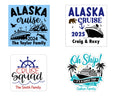 Personalized Cruise Door Magnet - Large