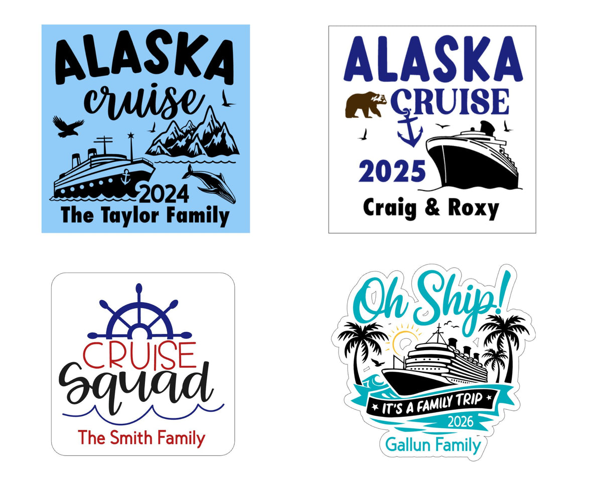 Personalized Cruise Door Magnet - Large