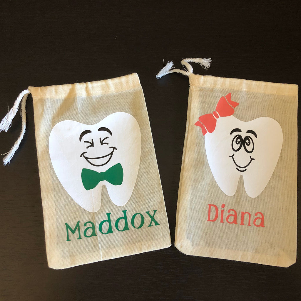 Personalized Tooth Fairy Bag