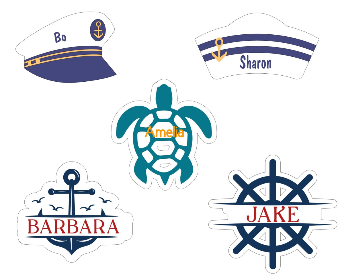 Personalized Cruise Door Magnet - Small